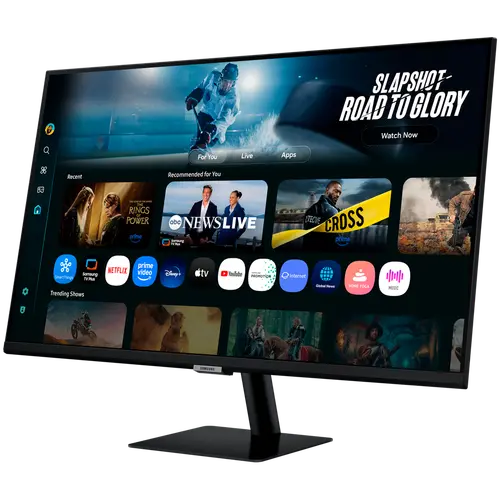 Οθόνη, Samsung LS32FM700 32" VA LED, SMART 3840x2160 3xUSB 2.0, 2xHDMI 1.4, Wi-Fi 5, Bluetooth, Ηχεία, Μαύρο - 2