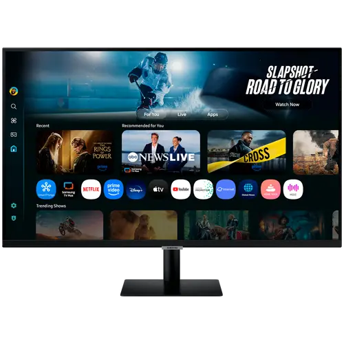 Monitor, Samsung LS32FM700 32" VA LED, SMART 3840x2160 3xUSB 2.0, 2xHDMI 1.4, Wi-Fi 5, Bluetooth, Difuzoare, Negru - 1