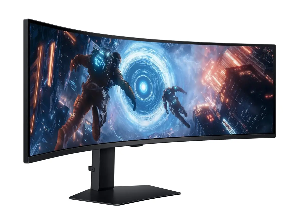 Монитор, Samsung LS49FG910, 49" Odyssey G9 GAMING VA Curved OLED, 1000R, 144Hz, Smart. 32:9, 5120 x 1440, Display Port , HDMI,Micro HDMI, USB Hub, Silver - image 7