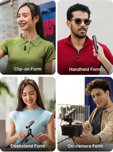 Безжична система микрофони All-in-One BOYA MAGIC 05 - image 15