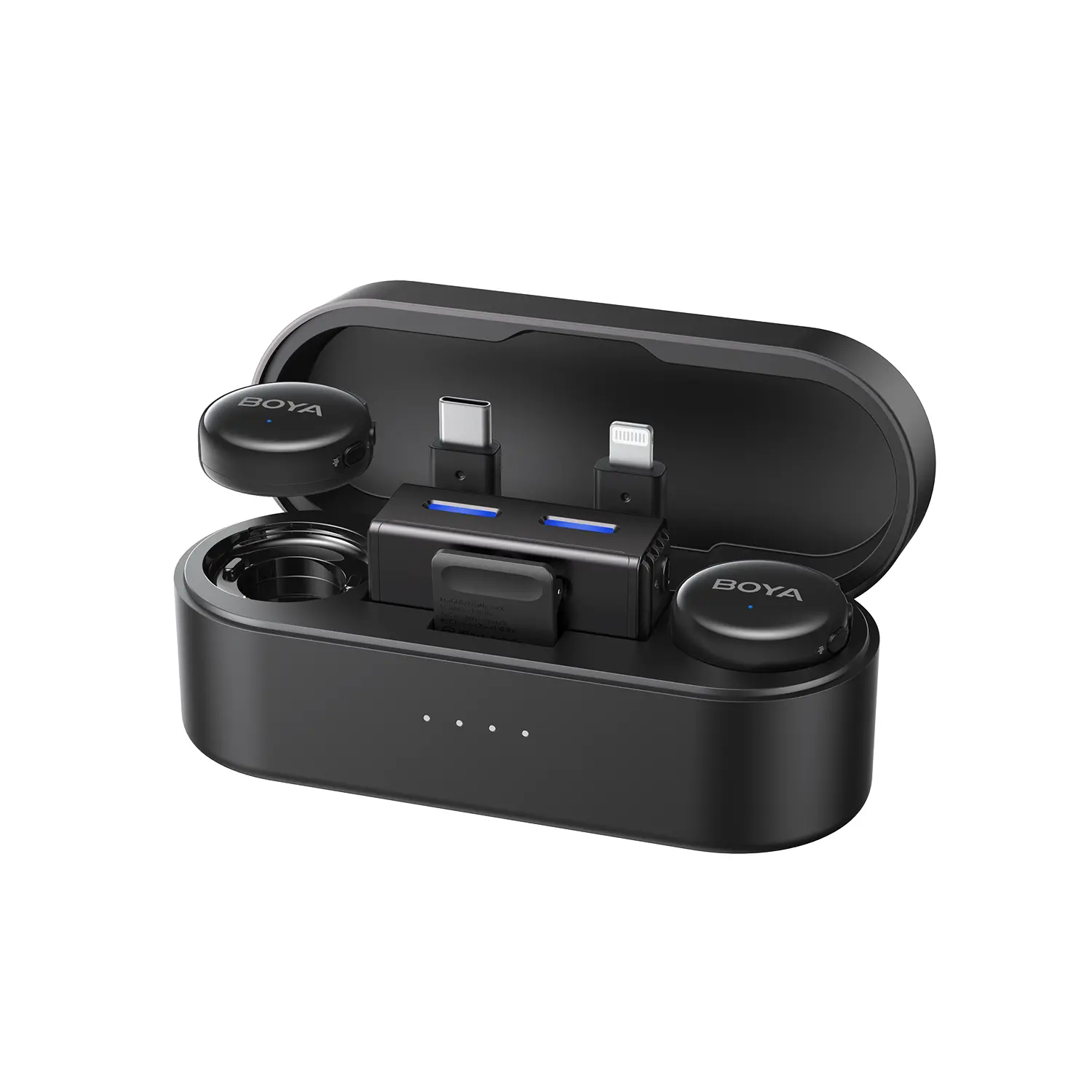 Ασύρματο σύστημα μικροφώνων BOYA BOYALINK 3-01 με lightning+USB-C +βύσμα 3.5mm TRS