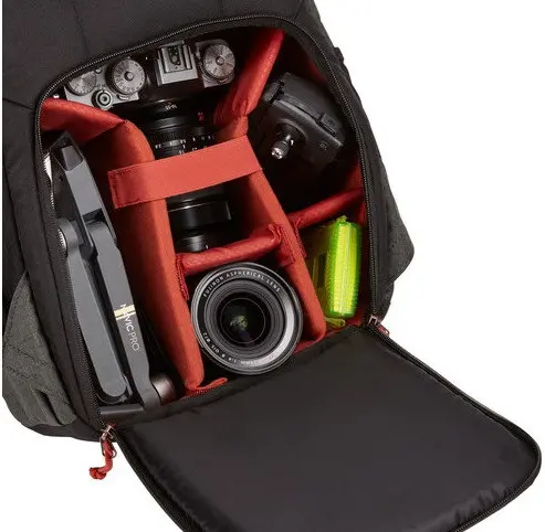 РАНИЦА ЗА ФОТОАПАРАТ CEBP-105 OBSIDIAN ERA DSLR, MEDIUM CASE LOGIC - СИВ - image 2