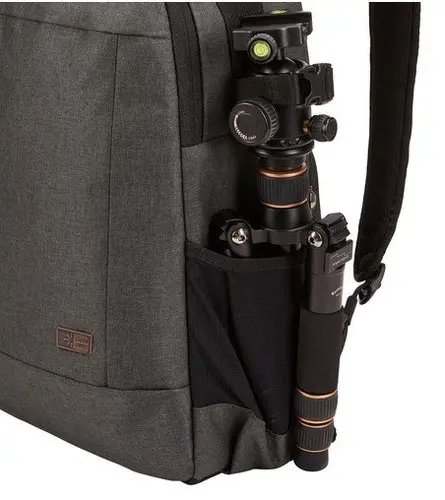РАНИЦА ЗА ФОТОАПАРАТ CEBP-105 OBSIDIAN ERA DSLR, MEDIUM CASE LOGIC - СИВ - image 5