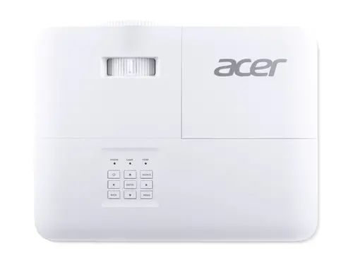 Мултимедиен проектор, Acer Projector P5550, DLP, Full HD (1920x1080), 5200 ANSI Lumens, 18,000:1 Dynamic Black, 1.3X Zoom, LAN RJ45, 2x HDMI (1.4b), DC Out (5V/1.5A, USB-A), RS232, Speaker 10W, Bluelight Shield, 2.75 kg, Bag, 3Y, White - image 3