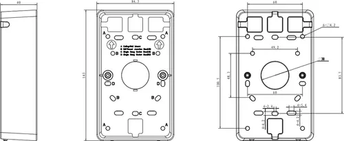 Разпределителна кутия TP-LINK OJB-100, за точка за достъп на стена Omada - image 3