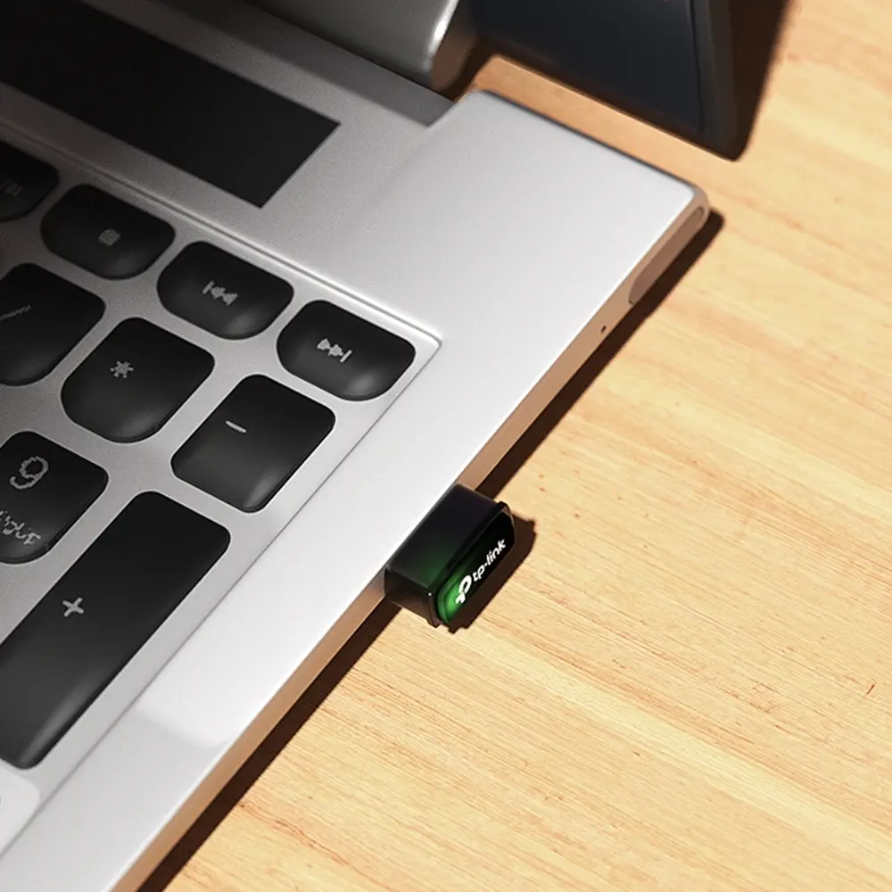 Безжичен адаптер TP-LINK Archer T3U Nano, AC1300, двулентов,USB 2.0, вгр. антена - image 1