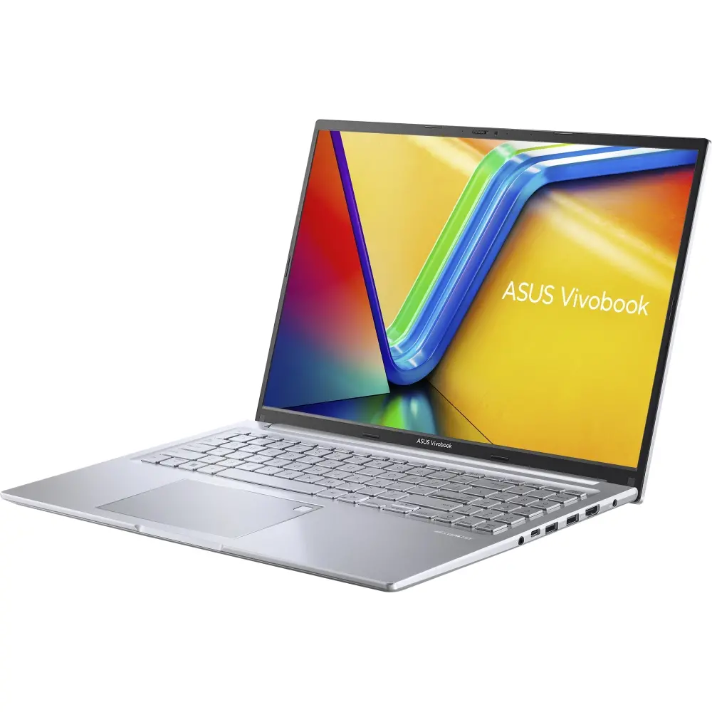 Лаптоп, Asus Vivobook X1605VA-SH2192, Intel i5-13420H 2.1 GHz (12MB Cache, up to 4.6 GHz, 8 cores, 12 Threads)),16.0 OLED WUXGA(WU) 1920X1200 16:10 Bend+300nits Glare ,16GB DDR4, SSD 1 TB M2 ssd, No OS, Cool Silver - image 3