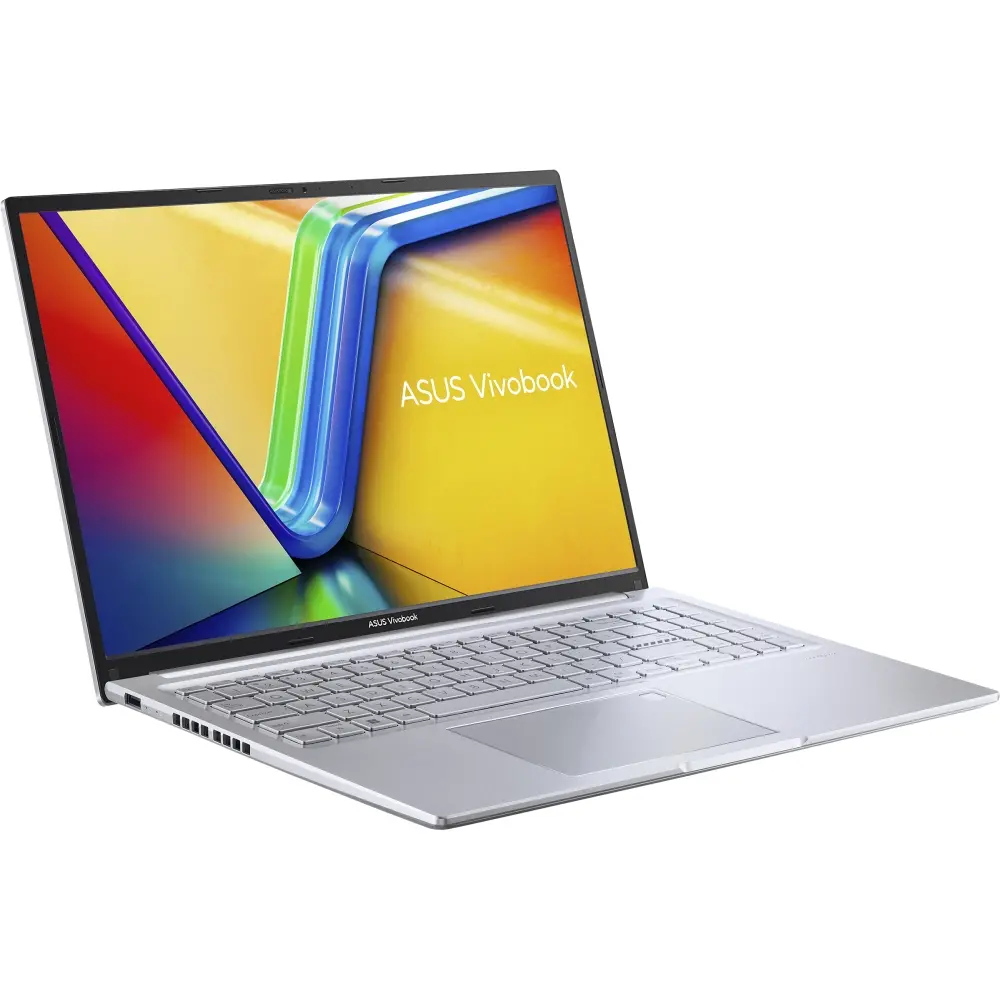 Лаптоп, Asus Vivobook X1605VA-SH2192, Intel i5-13420H 2.1 GHz (12MB Cache, up to 4.6 GHz, 8 cores, 12 Threads)),16.0 OLED WUXGA(WU) 1920X1200 16:10 Bend+300nits Glare ,16GB DDR4, SSD 1 TB M2 ssd, No OS, Cool Silver - image 4