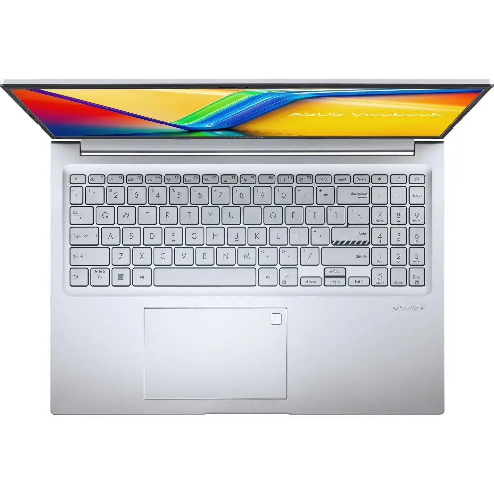 Лаптоп, Asus Vivobook X1605VA-SH2192, Intel i5-13420H 2.1 GHz (12MB Cache, up to 4.6 GHz, 8 cores, 12 Threads)),16.0 OLED WUXGA(WU) 1920X1200 16:10 Bend+300nits Glare ,16GB DDR4, SSD 1 TB M2 ssd, No OS, Cool Silver - image 5