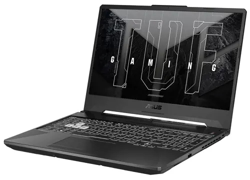 Лаптоп, Asus TUF A15 FA506NCG-HN185,AMD Ryzen 7 7445HS  3.2GHz (22MB Cache, up to 4.7GHz, 6 cores, 12 Threads)15.6" FHD (1920x1080)144 Hz,16GB DDR5 5600(2*8),512 GB M.2 SSD,RTX 3050 4GB GDDR6,Wi-Fi 6(802.11ax),Backlit Chiclet Keyboard 1-Zone RGB, no OS, Graphite - image 3