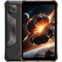 Blackview Active 5 Rugged Tab UMS9230E(T615) Octa-core 1.8GHz,8.68inch FHD+ IPS 800*1340 90Hz Memory: 8GB+128GB, Camera: Front 13MP; Rear 16MP GSM: B2/B3/B5/B8,WCDMA: B1/B8 LTE: B1/B3/B7/B8/B19/B20/B28A/B28B/B40/B41 6600mAh, 18W fast charging, Android 15 Color:  Orange
