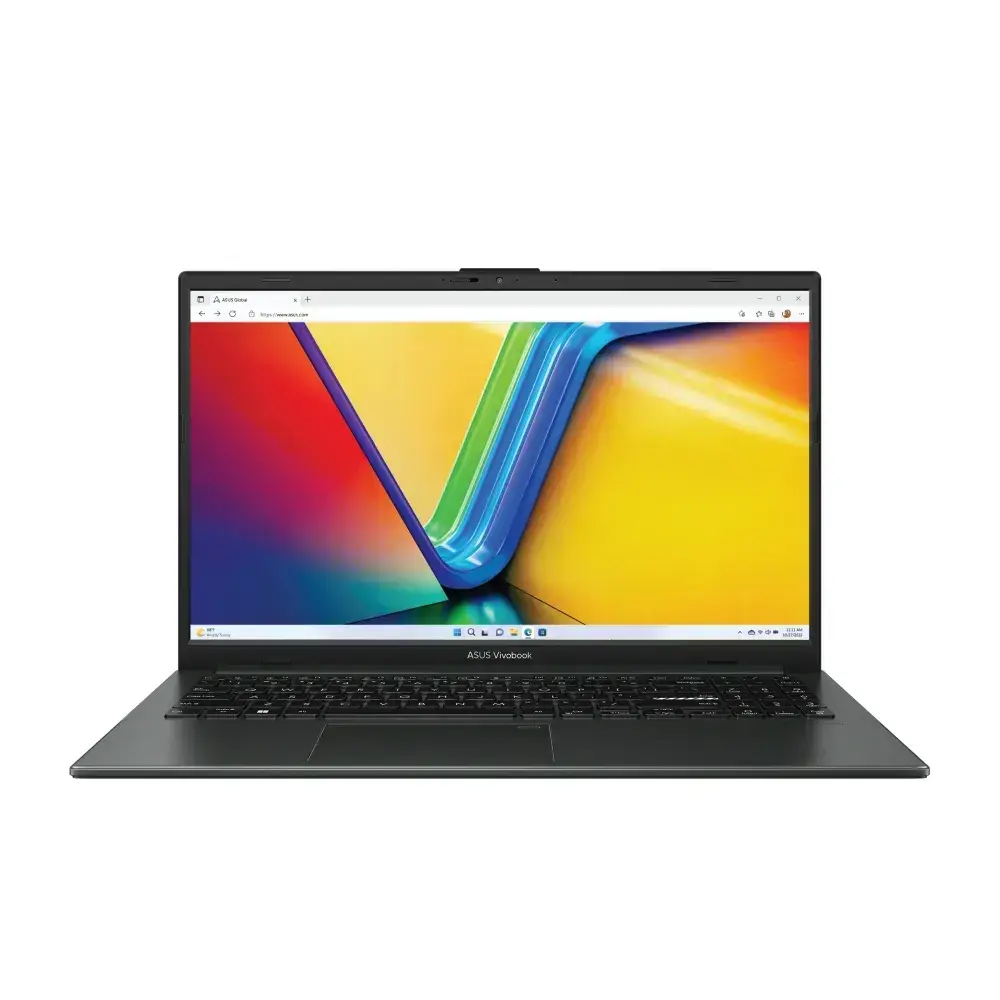 Лаптоп, Asus Vivobook Go E1504FA-BQ1867, AMD Ryzen R5-7520U,15.6" FHD (1920x1080),16GB (on bd) DDR5 , 512 GB SSD G3, AMD Radeon Graphics,Backlit ,Chiclet Keyboard, No OS, Mixed Black