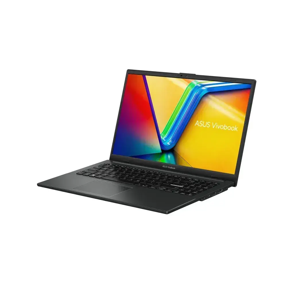 Лаптоп, Asus Vivobook Go E1504FA-BQ1867, AMD Ryzen R5-7520U,15.6" FHD (1920x1080),16GB (on bd) DDR5 , 512 GB SSD G3, AMD Radeon Graphics,Backlit ,Chiclet Keyboard, No OS, Mixed Black - image 1