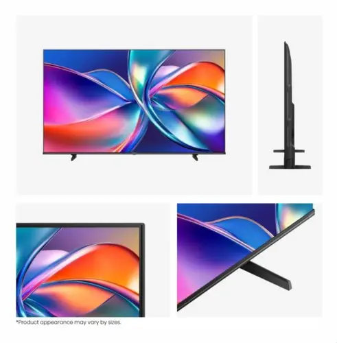Телевизор, Hisense 75" E7Q, 4K Ultra HD 3840x2160, QLED, Quantum Dot, HDR 10+, HLG, Dolby Vision, DTS Virtual X, Smart TV, Light Sensor, WiFi Direct, BT, Anyview Cast, 3xHDMI, 2xUSB, LAN, CI+, DVB-T2/C/S2, Black - image 3