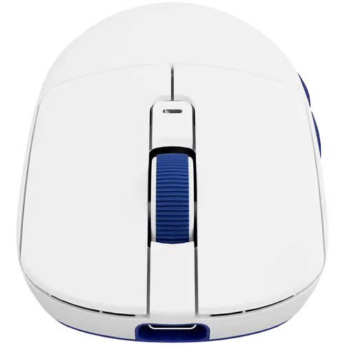 ROYAL KLUDGE M30 White Blue Gaming Mouse PAW 33111K - image 3