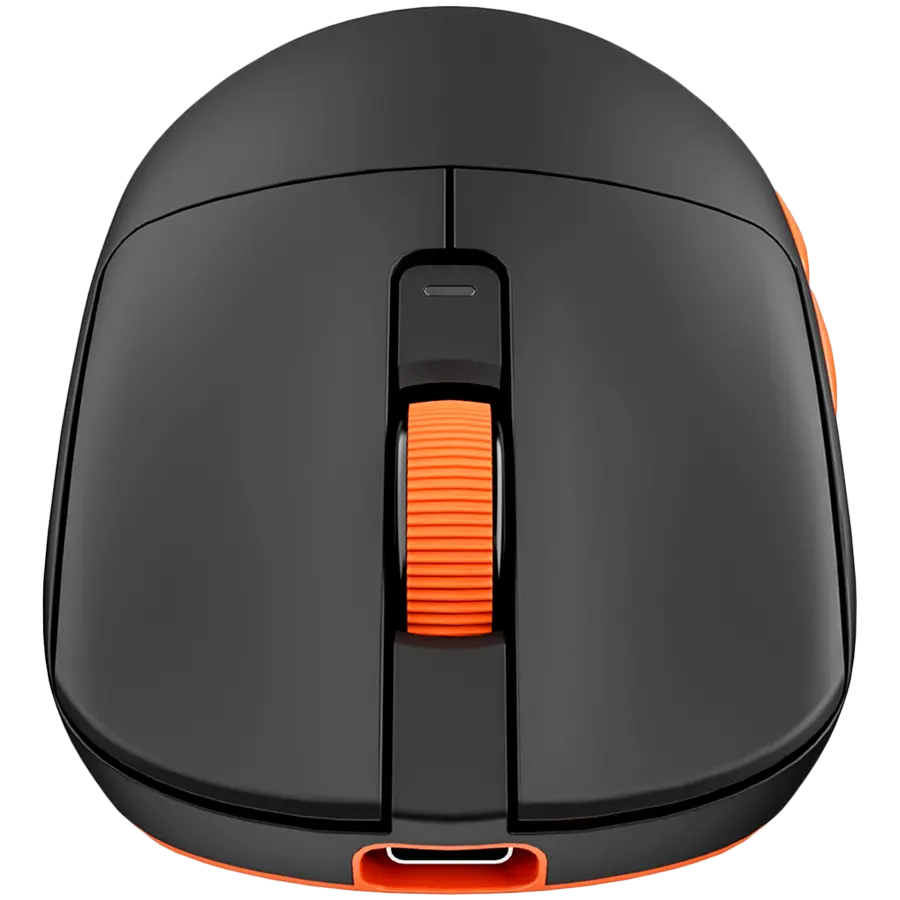 ROYAL KLUDGE M30 Black Orange Gaming Mouse PAW 33111K - image 3
