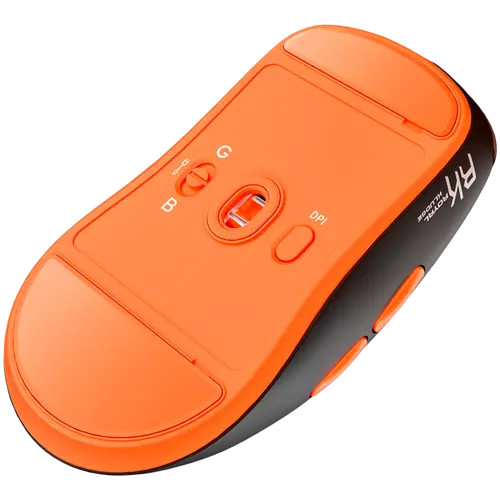 ROYAL KLUDGE M30 Black Orange Gaming Mouse PAW 33111K - image 4