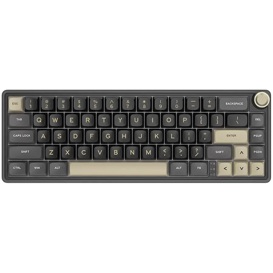ROYAL KLUDGE R65 Phantom Tastatură pentru gaming Chartreuse switch