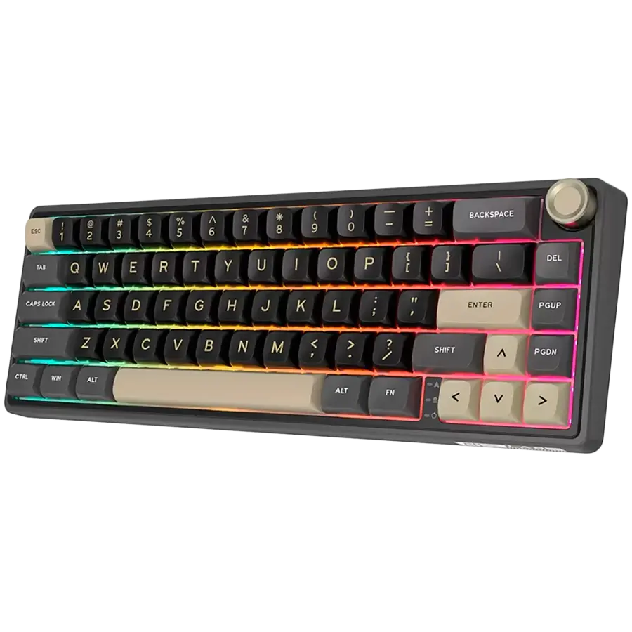 ROYAL KLUDGE R65 Phantom Gaming Keyboard Chartreuse switch - image 1