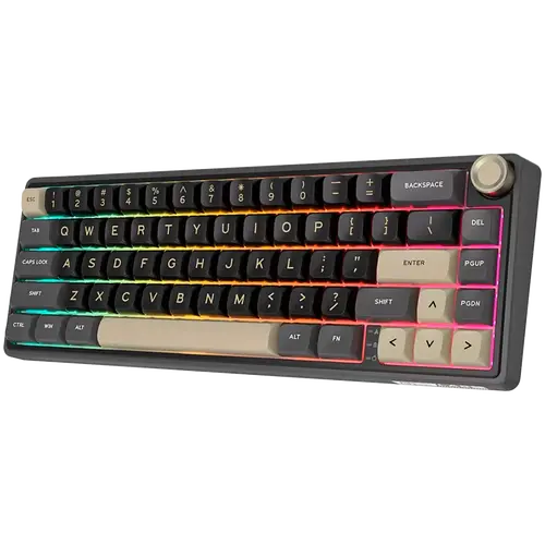 ROYAL KLUDGE R65 Phantom Gaming Keyboard Chartreuse switch - image 1