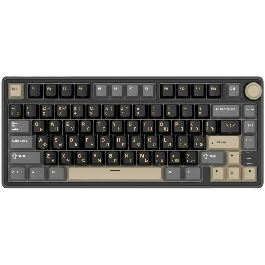 ROYAL KLUDGE R75 Phantom Gaming Keyboard K silver switch