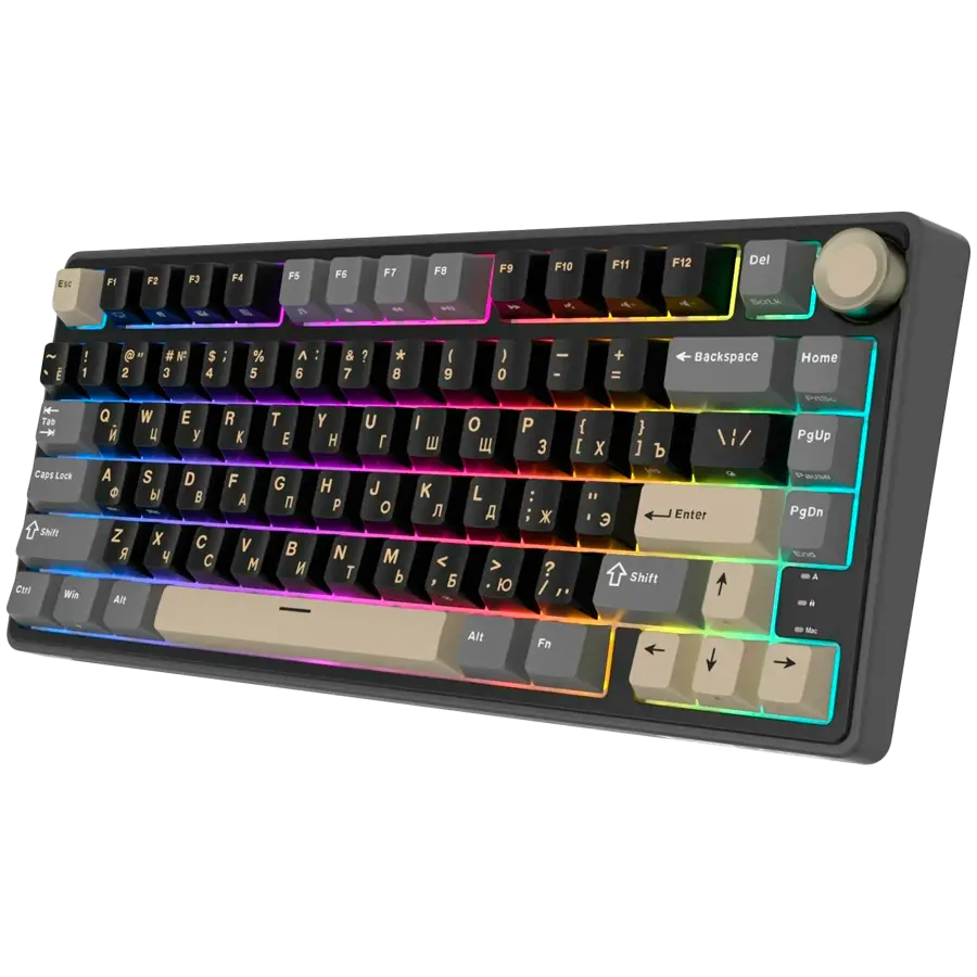 ROYAL KLUDGE R75 Phantom Gaming Keyboard K silver switch - image 1