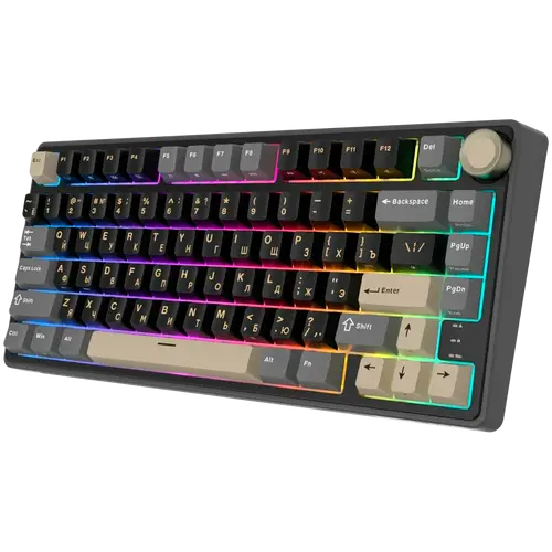 ROYAL KLUDGE R75 Phantom Gaming Keyboard K silver switch - image 1