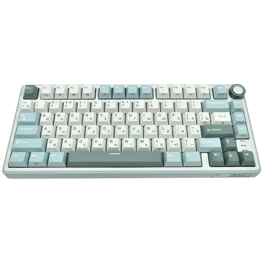 ROYAL KLUDGE R75 Sky Cyan Gaming Keyboard K silver switch