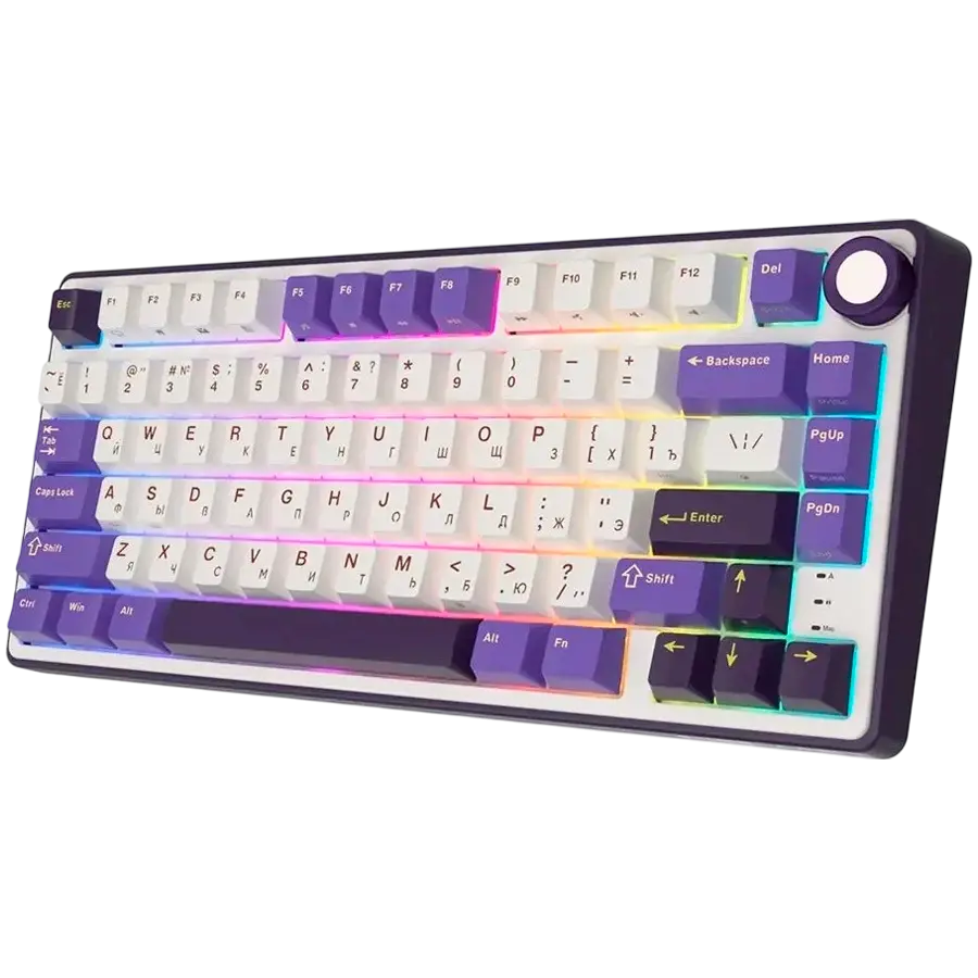 ROYAL KLUDGE R75 Blackberry Mousse Gaming Keyboard K silver switch - image 1