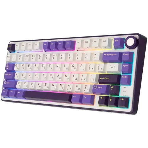 ROYAL KLUDGE R75 Blackberry Mousse Gaming Keyboard K silver switch - image 1