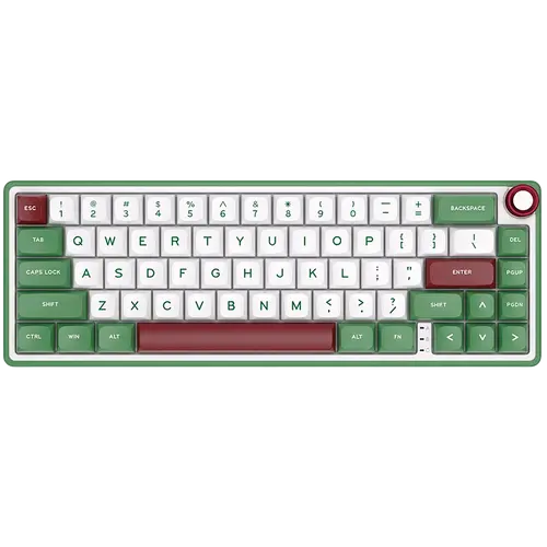 ROYAL KLUDGE R65 Green sand Gaming Keyboard Chartreuse switch