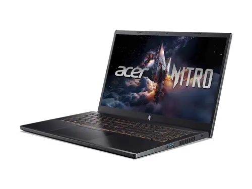Лаптоп, Acer Nitro V15, ANV15-52-9176,Intel Core i9-13900H(14C/20T, up to 5.40 GHz, 24MB), 15.6" FHD (1920X1080) IPS 165Hz, 16GB DDR4, (1 slot free), 1024GB PCIe NVMe SSD, RTX 5060 8GB GDDR7  572 AI TOPS, WiFi AX, BT.5.2, HD Cam, KB Backlit, Linux , Shale Black - image 4
