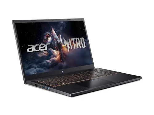Лаптоп, Acer Nitro V15, ANV15-52-9176,Intel Core i9-13900H(14C/20T, up to 5.40 GHz, 24MB), 15.6" FHD (1920X1080) IPS 165Hz, 16GB DDR4, (1 slot free), 1024GB PCIe NVMe SSD, RTX 5060 8GB GDDR7  572 AI TOPS, WiFi AX, BT.5.2, HD Cam, KB Backlit, Linux , Shale Black - image 7