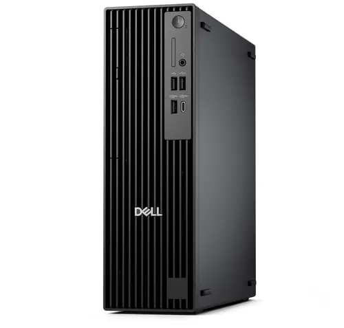 Computer desktop, Dell Pro Slim Plus QBS1250, Intel Core Ultra 5 235 (13 TOPS NPU, 14 nuclee, până la 5.0GHz), 16GB: 1 x 16GB, DDR5, până la 5600 - 2
