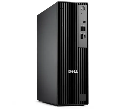 Настолен компютър, Dell Pro Slim Plus QBS1250, Intel Core Ultra 5 235 (13 TOPS NPU, 14 cores, up to 5.0GHz), 16GB: 1 x 16GB, DDR5, up to 5600 MT/s, 512GB SSD TLC, Integrated Graphics, Wi-Fi 6E, Bulgarian Keyboard&Mouse, 260W, Win 11 Pro, 3Y PS