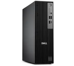 Настолен компютър, Dell Pro Slim Plus QBS1250, Intel Core Ultra 5 235 (13 TOPS NPU, 14 cores, up to 5.0GHz), 16GB: 1 x 16GB, DDR5, up to 5600 MT/s, 512GB SSD TLC, Integrated Graphics, Wi-Fi 6E, Bulgarian Keyboard&Mouse, 260W, Win 11 Pro, 3Y PS