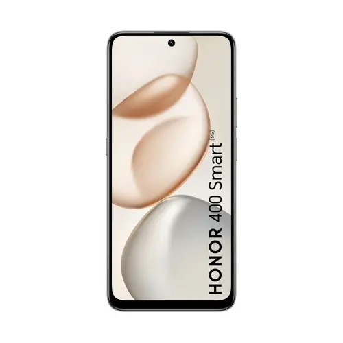 Мобилен телефон, Honor 400 Smart Meteor Silver, Logan-N31F,5G,  6.77" TFT LCD, 1610x720, Qualcomm Snapdragon 6s Gen 3 (2x2.3GHz+6x2GHz), 4GB, 128GB, 50+2MP/5MP, 6500mAh, FPT, BT, USB Type-C, IP64, Android 15, MagicOS 9.0