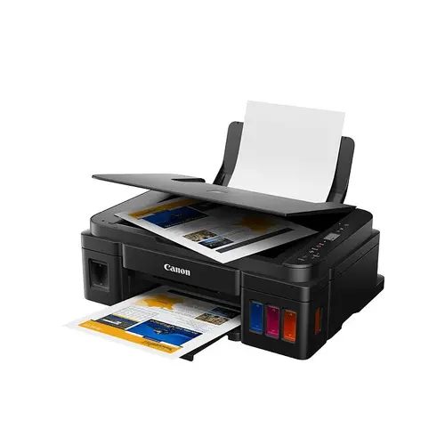 Мастилоструйно многофункционално устройство, Canon PIXMA G2410 All-In-One, Black + GI-490 BK - image 1
