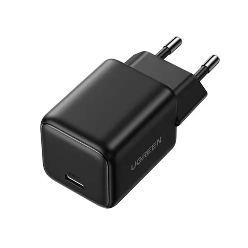 УНИВЕРСАЛНО ЗАРЯДНО X512 1xUSB-C GaN 20W mini UGREEN - ЧЕРЕН - image 4