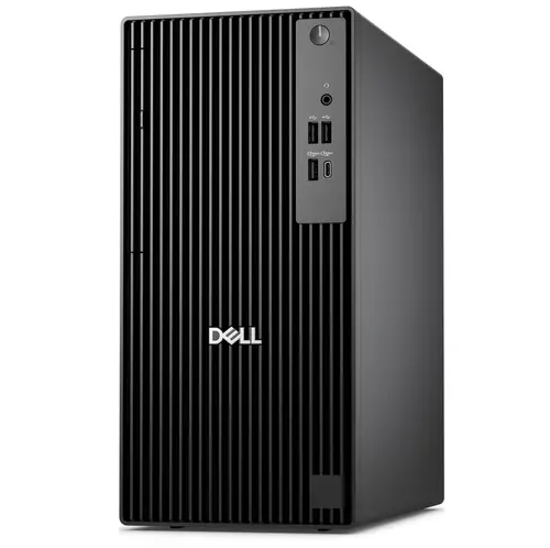 Настолен компютър, Dell Pro Tower QCT1255, AMD Ryzen 5 PRO 8600G (16 TOPS NPU, 6 cores, up to 5.0GHz, 16 GB: 2 x 8 GB, DDR5, up to 4800 MT/s, 512GB SSD, Integrated Graphics, 8x DVD+/-RW, Bulgarian Keyboard&Mouse, 180W, Ubuntu, 3Y PS - image 1