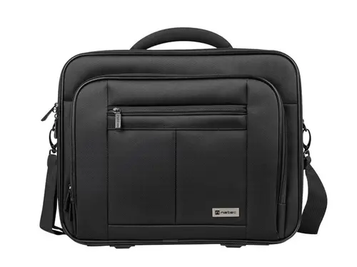 Чанта, Natec laptop bag Boxer 17.3" Black