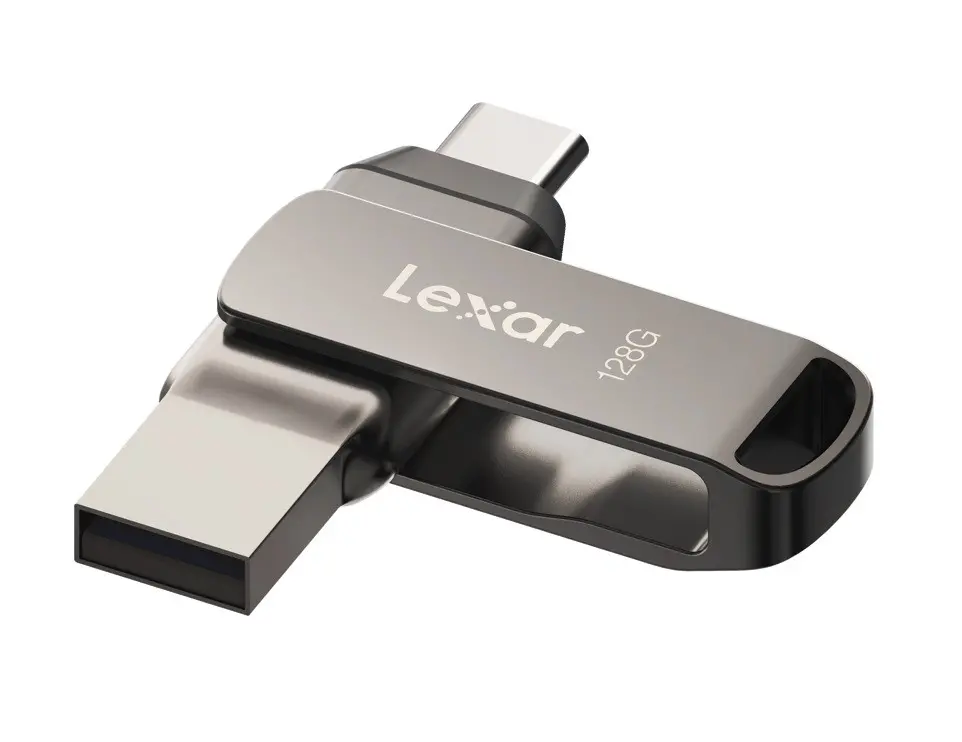 STICK DE MEMORIE USB 3.1 128GB DUAL TYPE-C/USB-A 130MB/s LEXAR