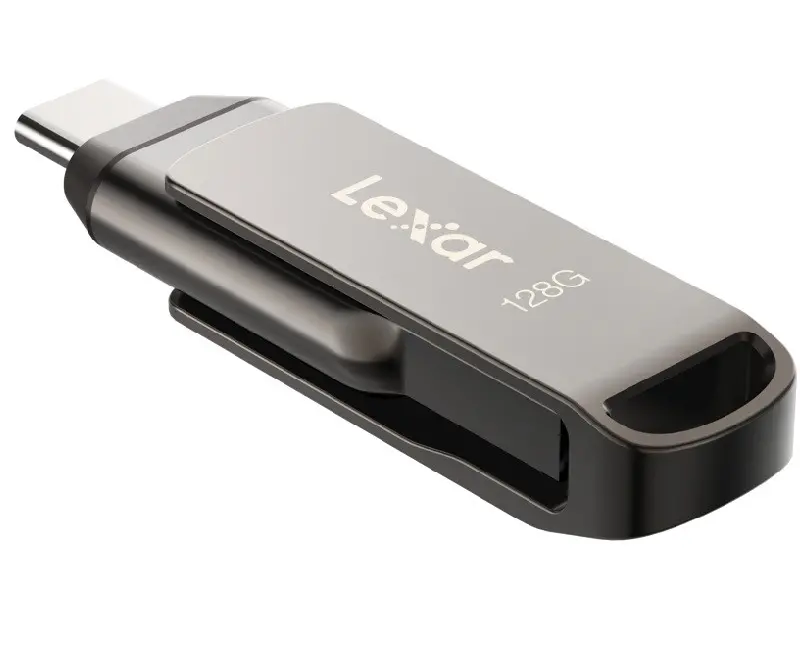 USB FLASH DRIVE USB 3.1 128GB DUAL TYPE-C/USB-A 130MB/s LEXAR - image 1