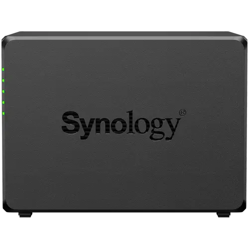 Synology DiskStation DS925+ Tower, 4 locașuri 3.5'' SATA HDD/SSD, 2 x slot M.2 2280 NVMe SSD, CPU AMD Ryzen V1500B 4 nuclee 2.2 GHz, 4 GB DDR4 ECC - 4