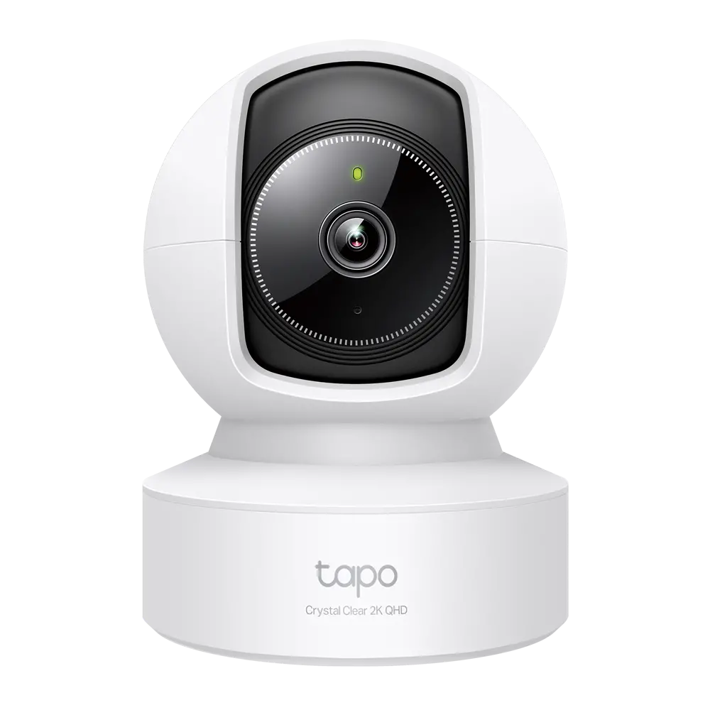 Камера TP-Link Tapo C222, 2K QHD, Pan/Tilt, WiFi, ден/нощ, indoor, mic