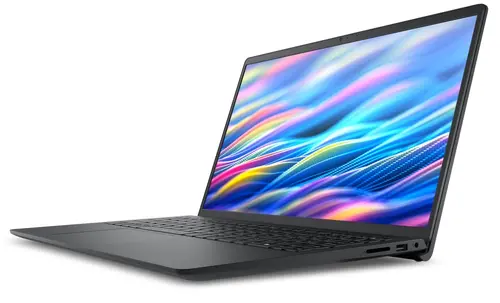 Лаптоп, Dell 15 DC15250, Intel Core 3 100U (6 cores, up to 4.7 GHz), 15.6" FHD (1920x1080) 120Hz 250 nits WVA AG, 8GB, 1x8GB, DDR4, 2666MHz, 512GB M.2 PCIe, Intel UHD Graphics, Wi-Fi 6, BG Keyboard, Ubuntu, Carbon Black (Plastic), 3Y PS - image 2
