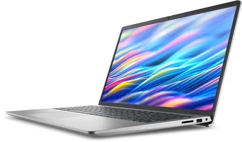 Лаптоп, Dell 15 DC15250, Intel Core i5-1334U (10 cores, up to 4.60 GHz), 15.6" FHD (1920x1080) 120Hz 250 nits WVA AG, 16GB: 1x16GB, DDR4, 3200 MT/s, 512GB M.2 PCIe, Intel UHD Graphics, Wi-Fi 6, FPR, Backlit, Ubuntu, Platinum Silver (Aluminum), 3Y PS - image 2