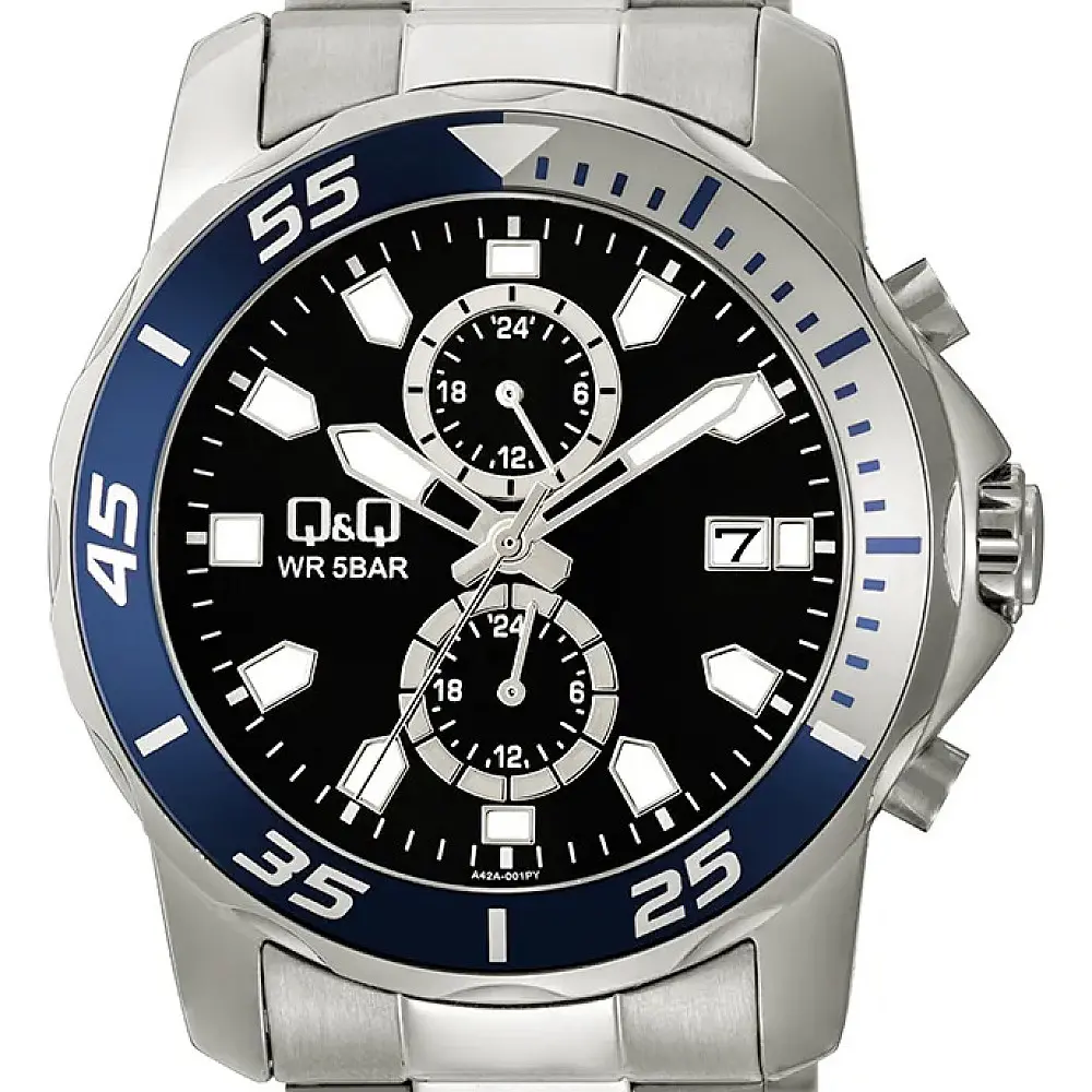 Мъжки часовник Q&Q Multi-Function - A42A-001PY - image 1