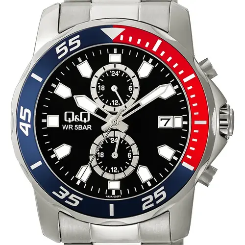 Ανδρικό ρολόι Q&Q Multi-Function - A42A-002PY - 2