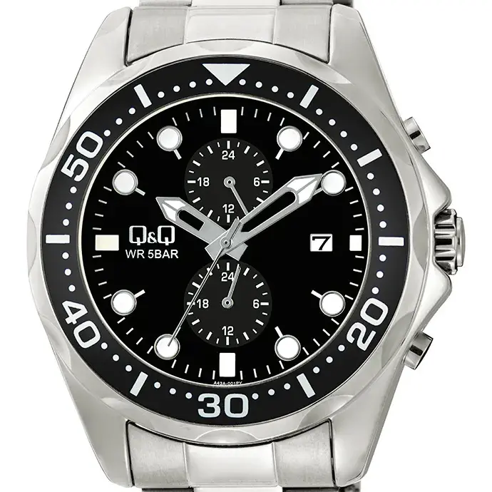 Ceas pentru bărbați Q&Q Multi-Function - A43A-001PY - image 1